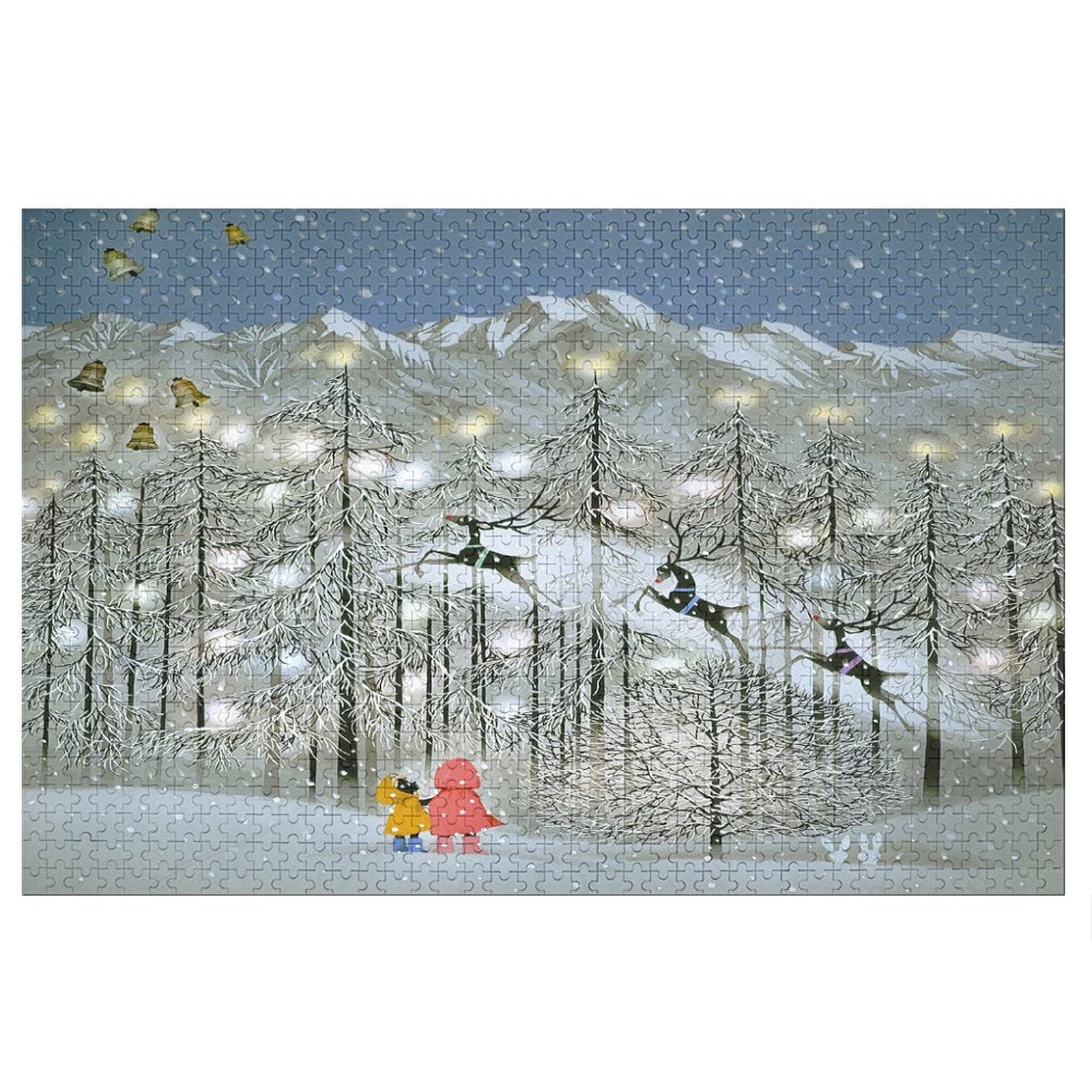 藤城清治「クリスマスの夢」