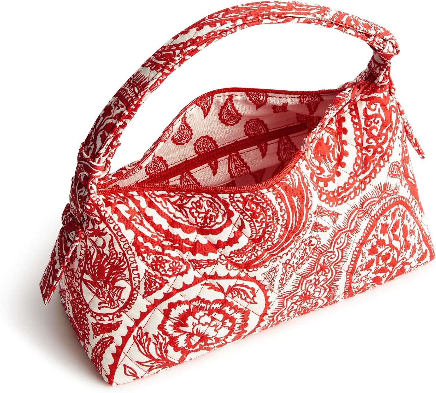 Vera Bradley womens Premium Cotton Roxbury Crescent Shoulder Bag - Image 2