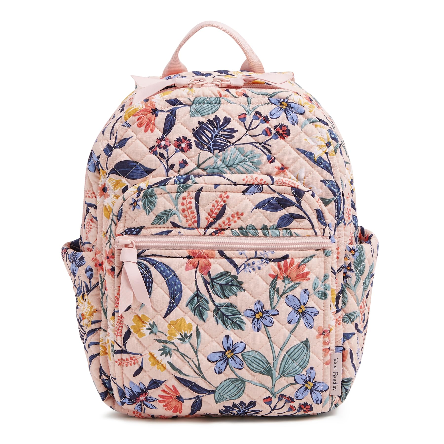 Cotton Small Backpack Paradise Coral One Size