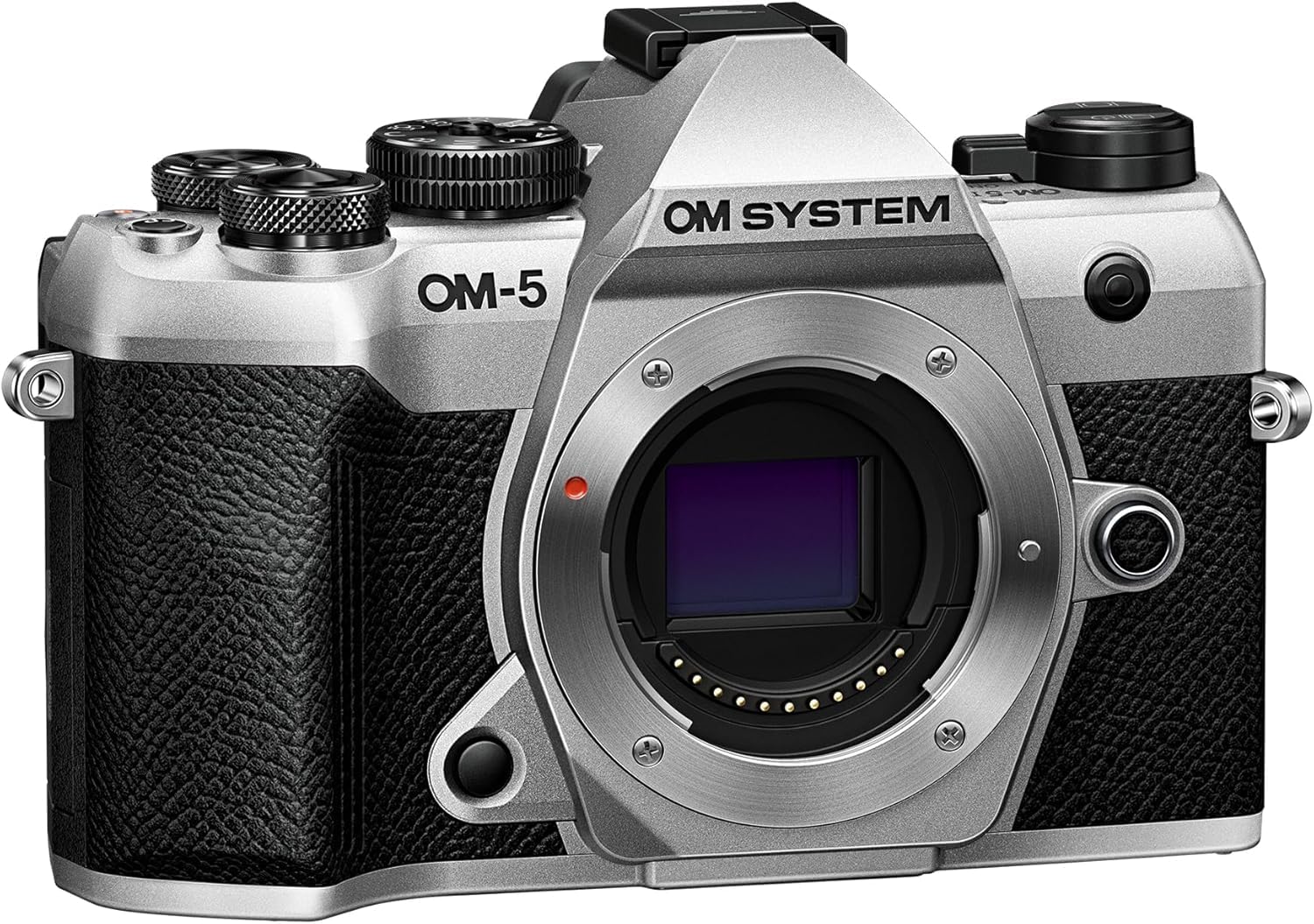 OM SYSTEM OM-5 Mark II Fotocamera Micro Quattro Terzi, 20 MP, Video 4K | Corpo macchina IP53, sensore Live MOS, stabilizzazione 5 assi, HighRes da 50 MP a mano libera e Live ND per video fluidi