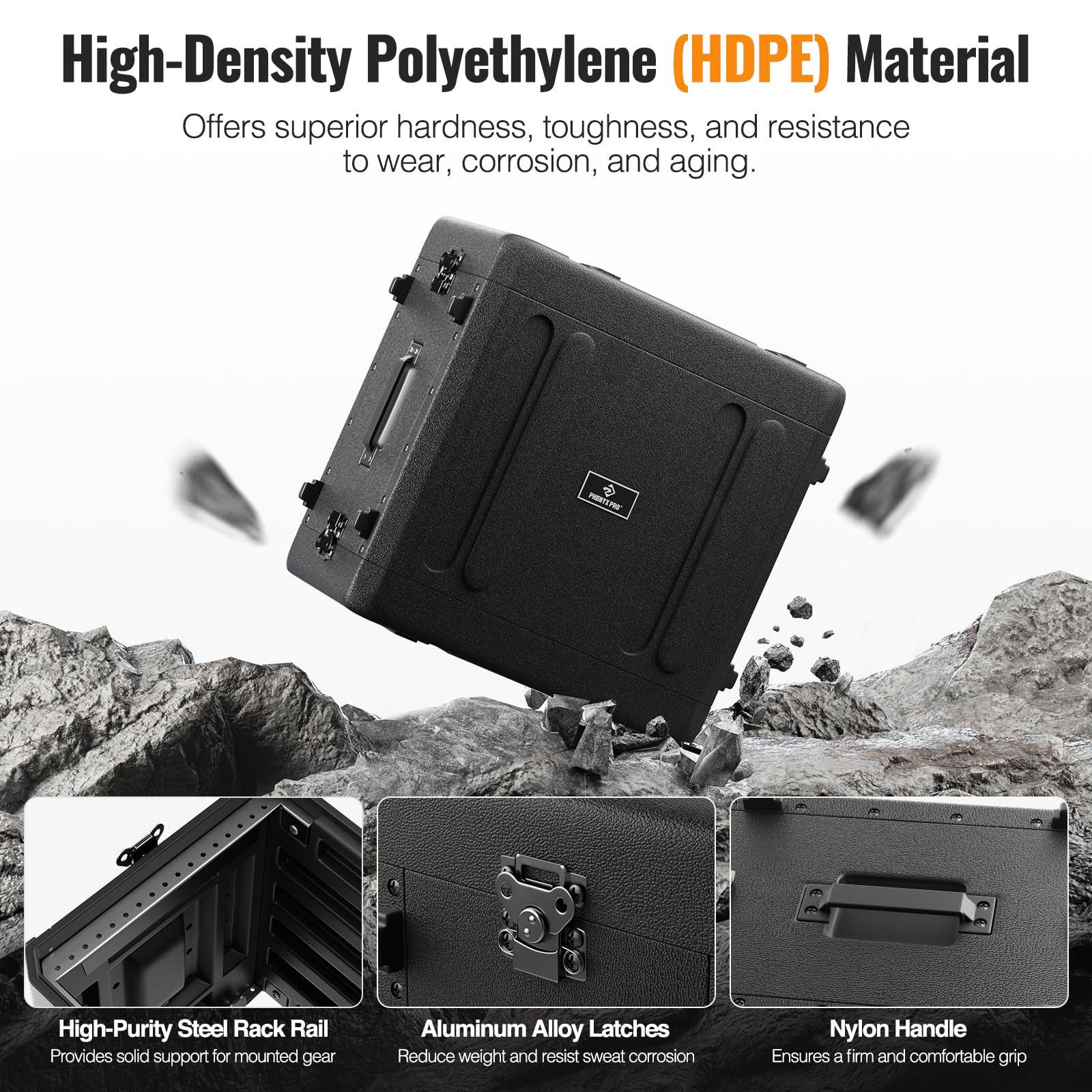 Amazon.com: Phenyx Pro 6U Rack Case, 19
