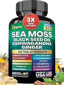 Sea Moss & herbal mineral complex with ashwagha and greens