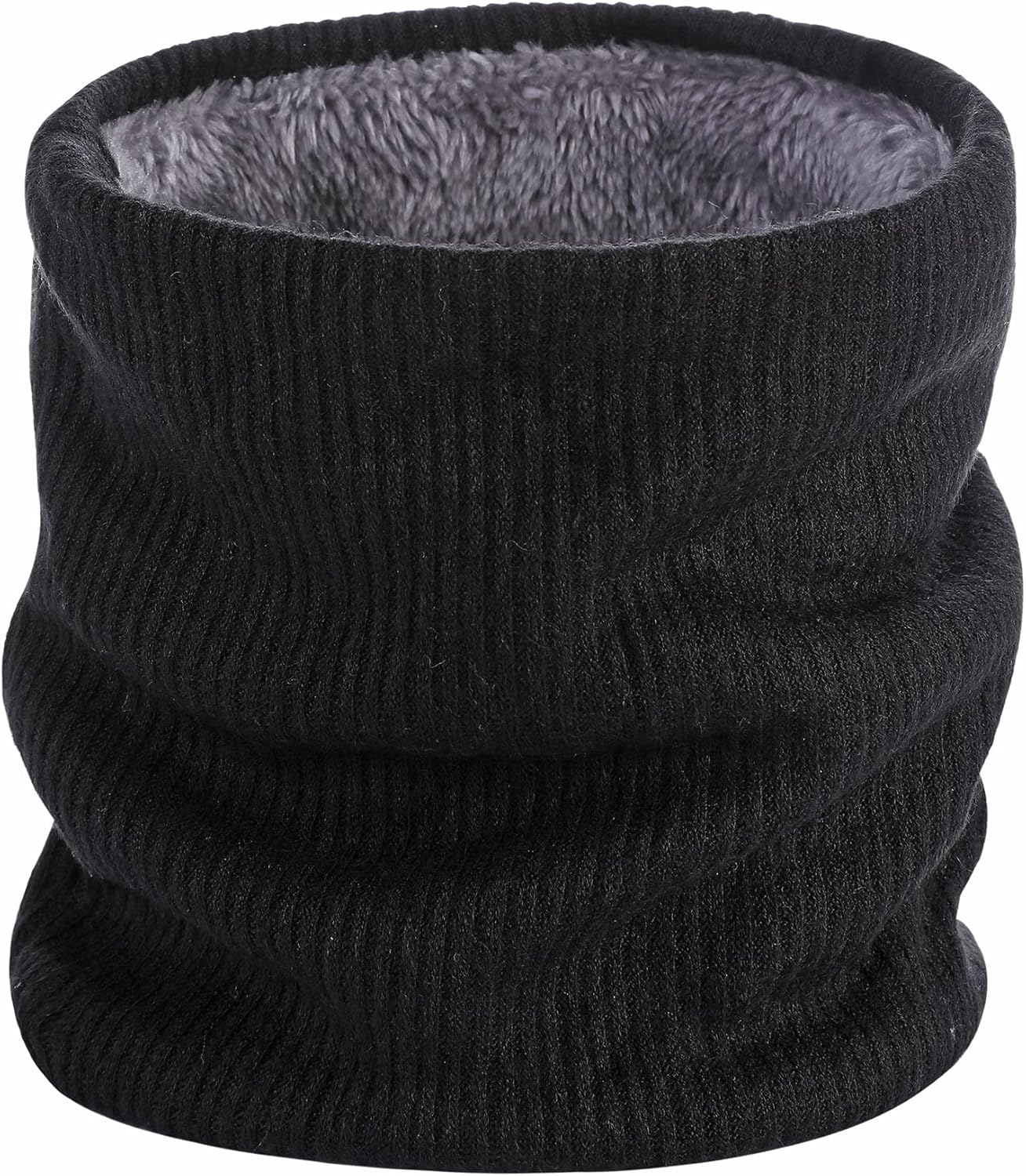 Winter Neck Warmer Men Ski, Neck Gaiter Face Scarf Women, Fleece Scarf for Men Gaiter Mask, Thick Windproof Scarves