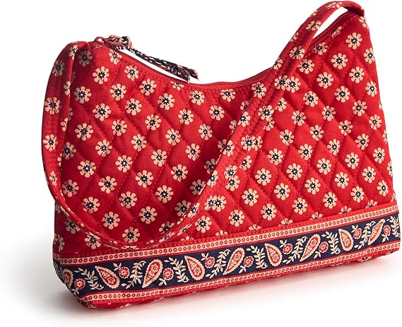 Vera Bradley womens Premium Cotton Post Shoulder Bag