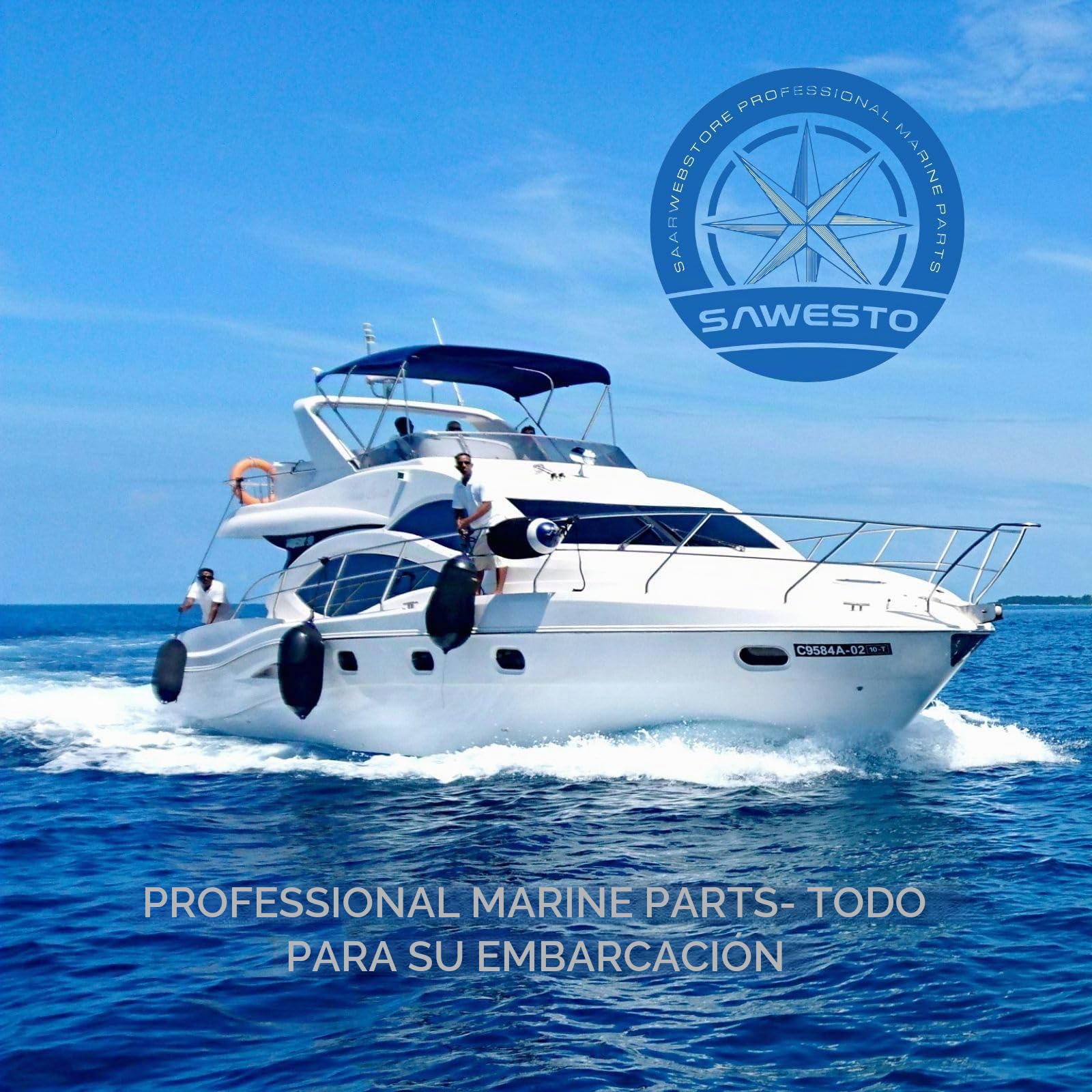 Asiento de barco plegable para pescador gris antracita | Asiento de barco/timón plegable con acolchado bajo para asiento y respaldo & funda de Ecoleder | 51 cm x 36 cm x 46 cm