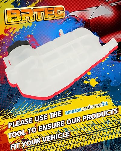 Miniatura 7 de Tanque de depósito de desbordamiento de refrigerante con tapa compatible con Chevrolet Sonic 2012-2019 # 95048411
