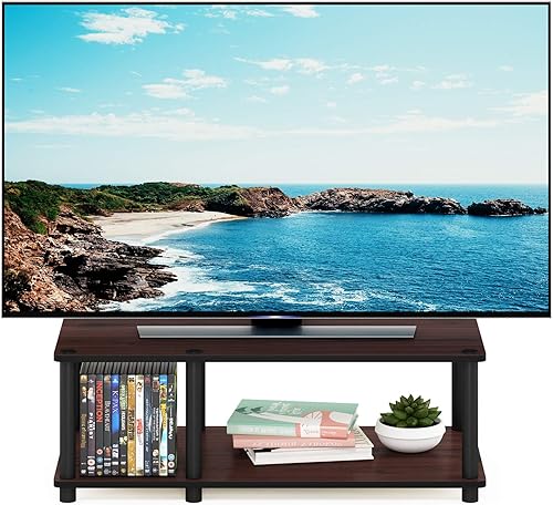 Miniatura 6 de Furinno Just Mesa de centro, Madera, Cereza oscuro/ Negro