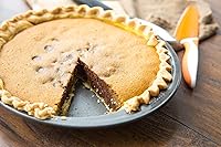 Vista 3 de GoodCook Everyday - Molde antiadherente de acero para tartas, 9 pulgadas, color gris