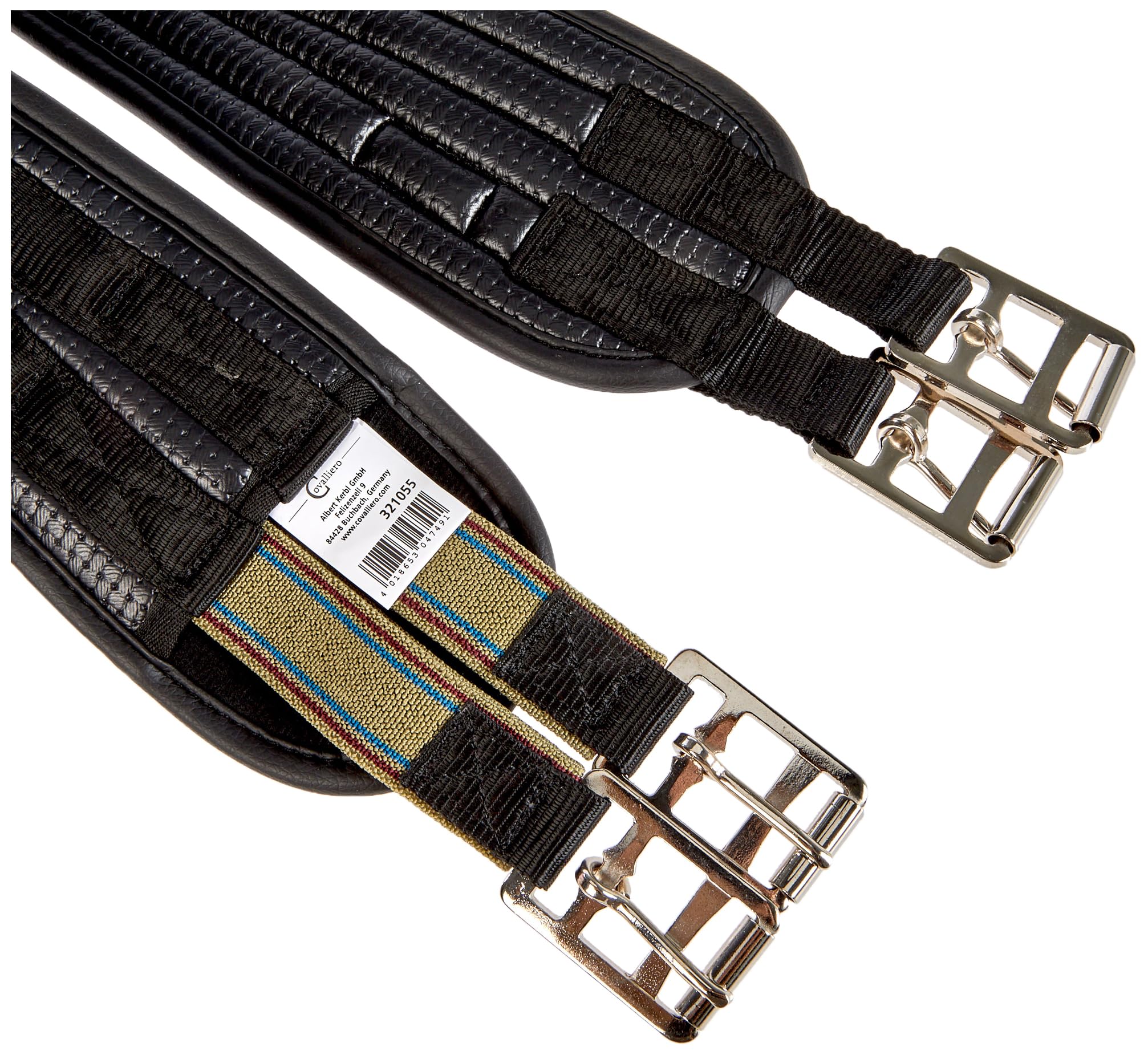 Sangle Arquée KERBL Pour Cheval - 130cm - PU Renforcé - Boucles à Rouleau