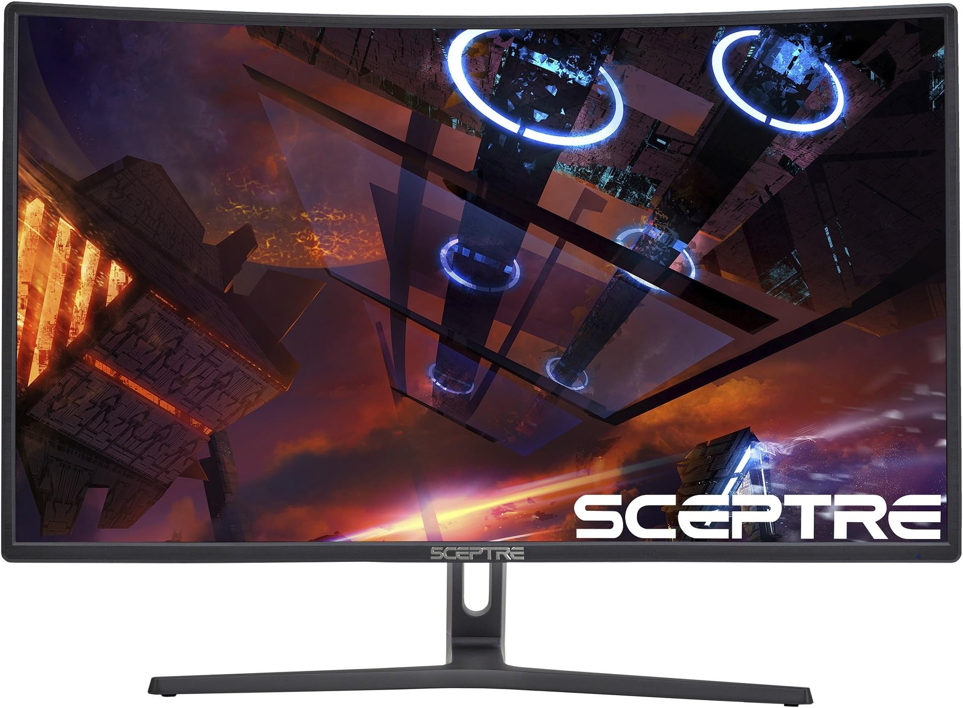 Sceptre C275B-144R 27-Inch Curved Gaming Monitor 1920x1080p 144Hz AMD Freesync RTS-FPS DisplayPort HDMI DVI Metal Black