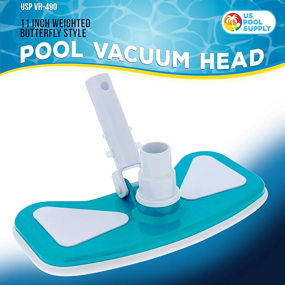 pois ポワ Manual Pool Vacuum Head for Inground Pools, Flexible, Extra