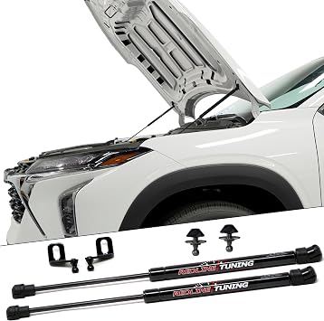 Redline Tuning 21-16015-02 Hood Quicklift Plus Fits Chevy Trax 2024+ | Compatible with Chevrolet Trax 2024+ All Black Components, Bolt-in System
