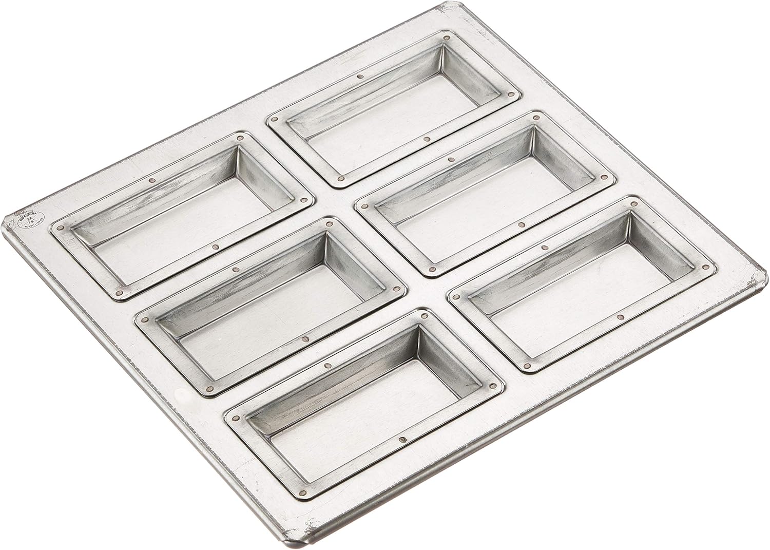 Matsunaga Seisakusho Silicone Processing Silver Mini Finanche Top Plate 8P