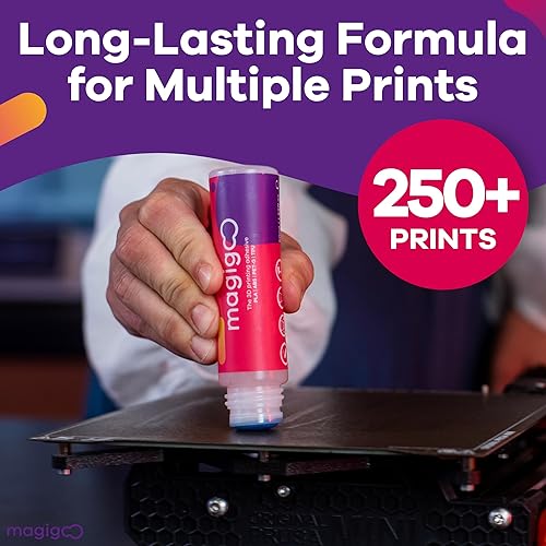 Miniatura 6 de Pegamento en lápiz Magigoo un adhesivo todo en uno para impresiones en 3D, 1.67 onzas fluidas