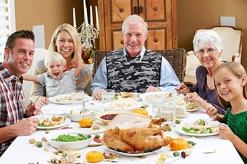 Miniatura 6 de Adult Bibs for Eating: Reusable with Crumb Catcher Pocket - For Men and Women Paquete de 3 (variedad) - Camo,Paquete de 3 (variedad) -