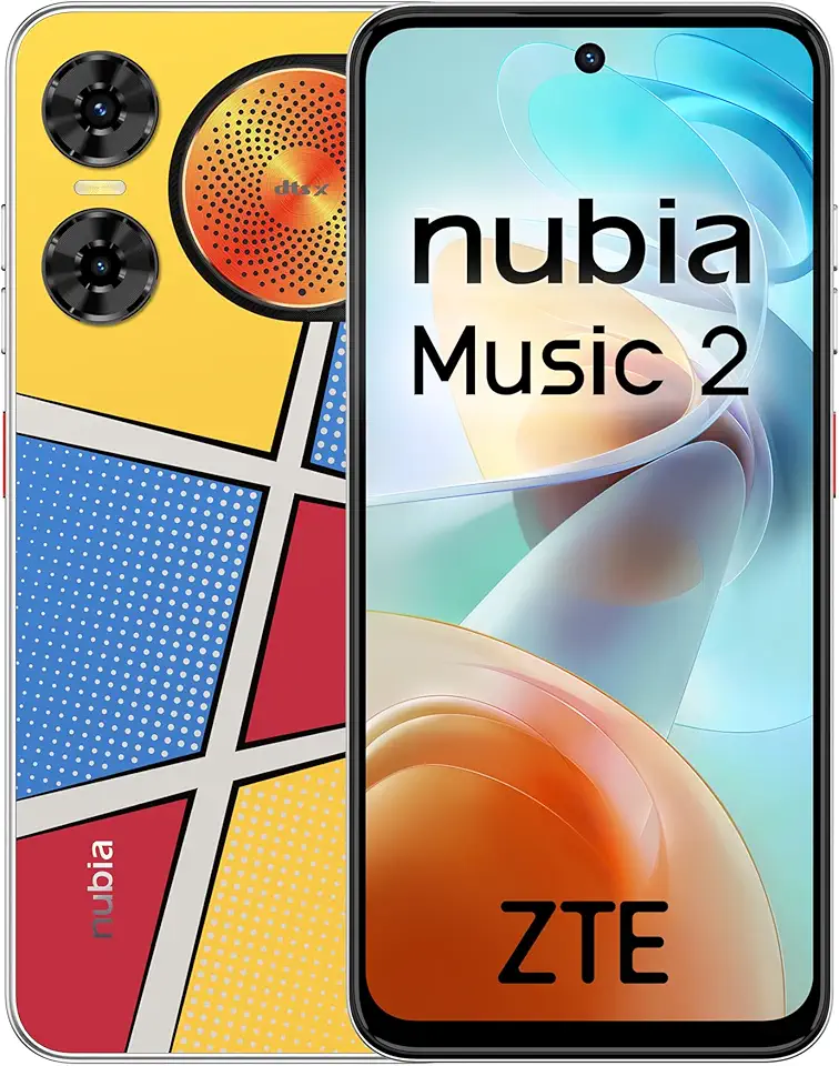 Smartphone ZTE Nubia Music 2 4GB 128GB Pop Art Altavoz 104dB Dual SIM