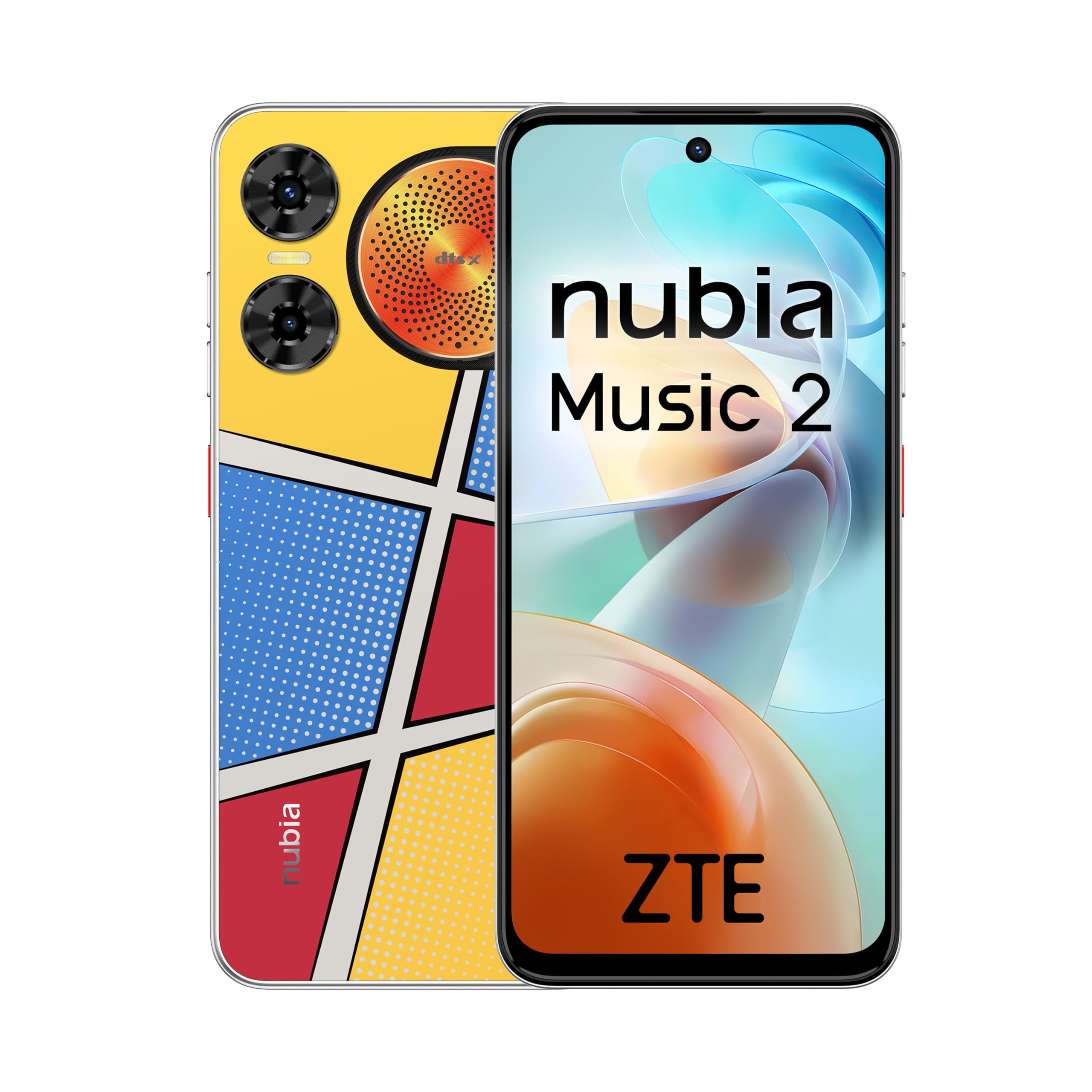 ZTE Nubia Music 2, Unlocked Smartphone 4GB+128GB, 95dB Speaker