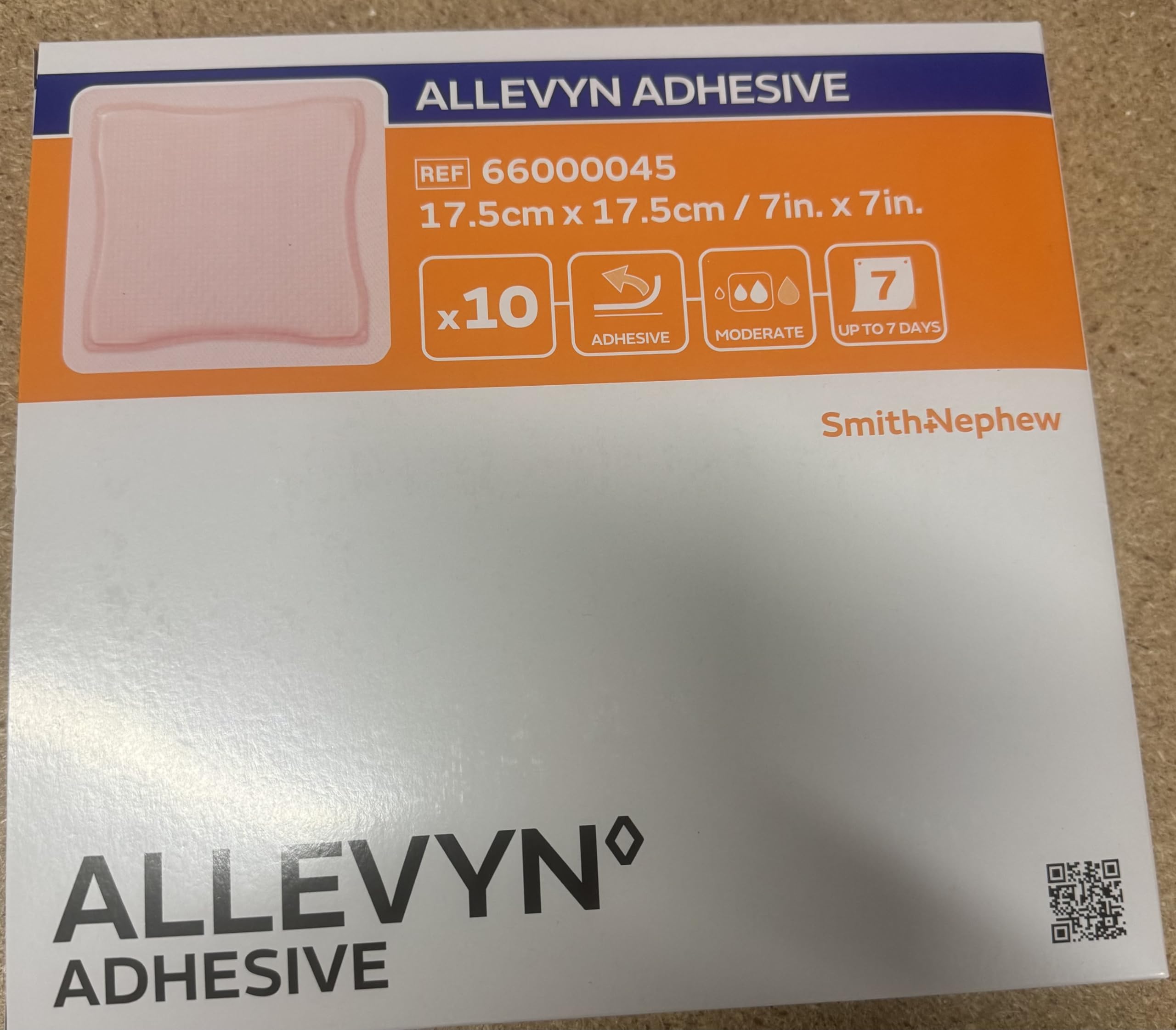 Allevyn - Medicazione adesiva per ferite (confezione da 10)