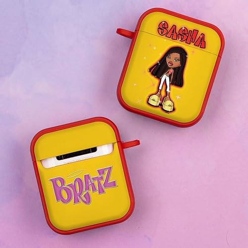 Miniatura 6 de Bratz Passion for Fashion HDX - Funda compatible con Apple AirPods Gen 1 y 2 (Jade Outline)