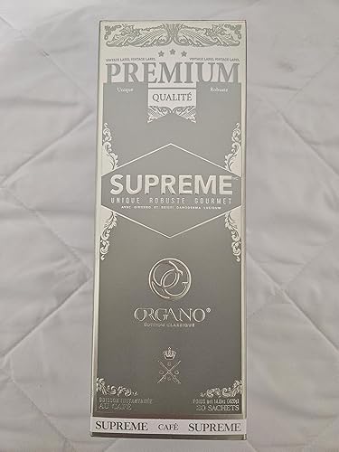 Miniatura 7 de 3 cajas Organo Café Supreme, 100% Ganoderma Lucidum con Ginseng (60 bolsitas)