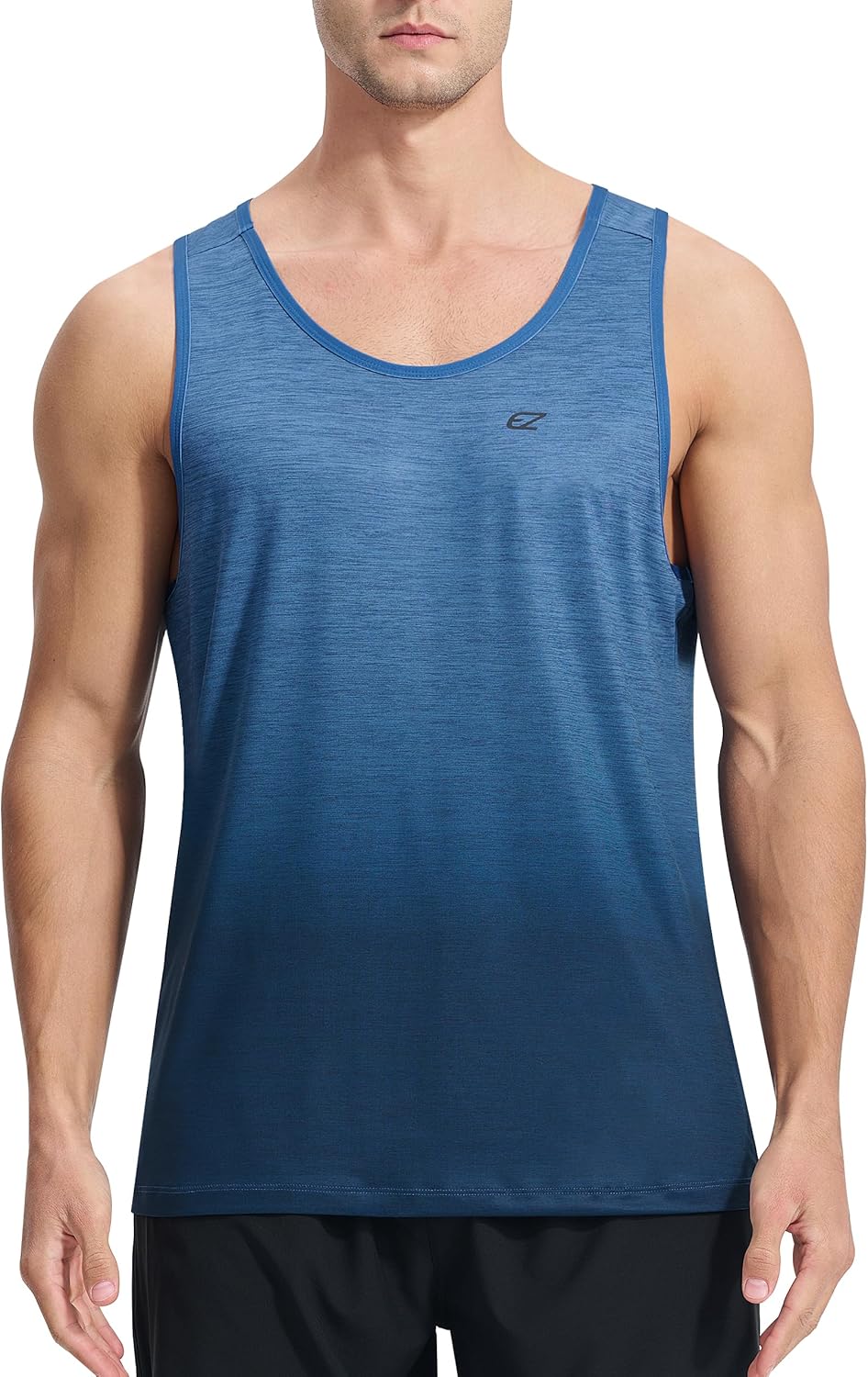 Men's Tank Top UPF 50+ Sun Protection Beach Summer Swim Shirts Quick Dry Workout Gym Running Athletic Sleeveless Shirts - Image 4