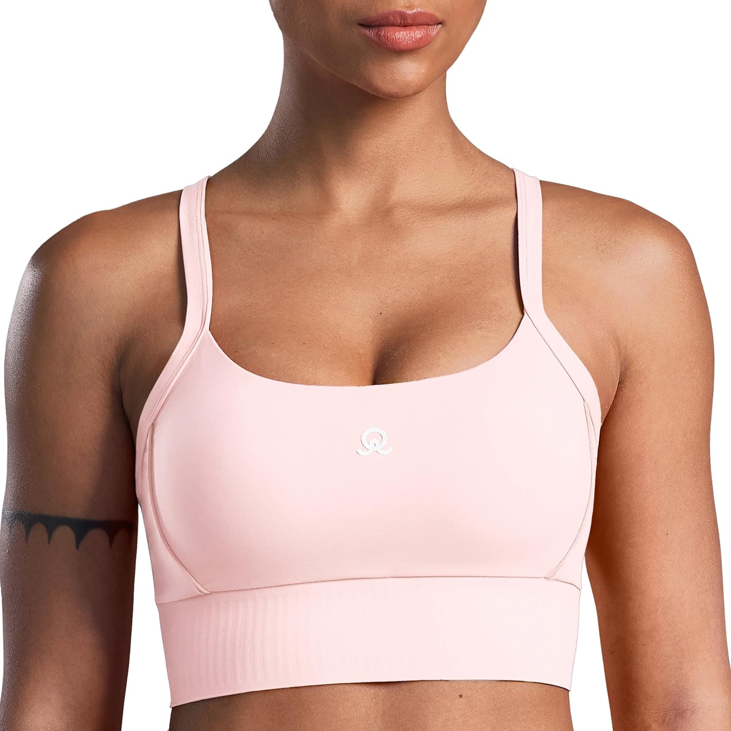 Medium Impact Sports Bras Y-Back Yoga Bra with Removable Pads Gym Sports Bra for Wo...