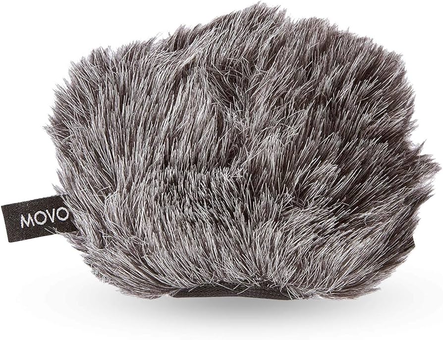 Amazon.com: Movo WS-G9 Furry Outdoor Microphone Windscreen Muff