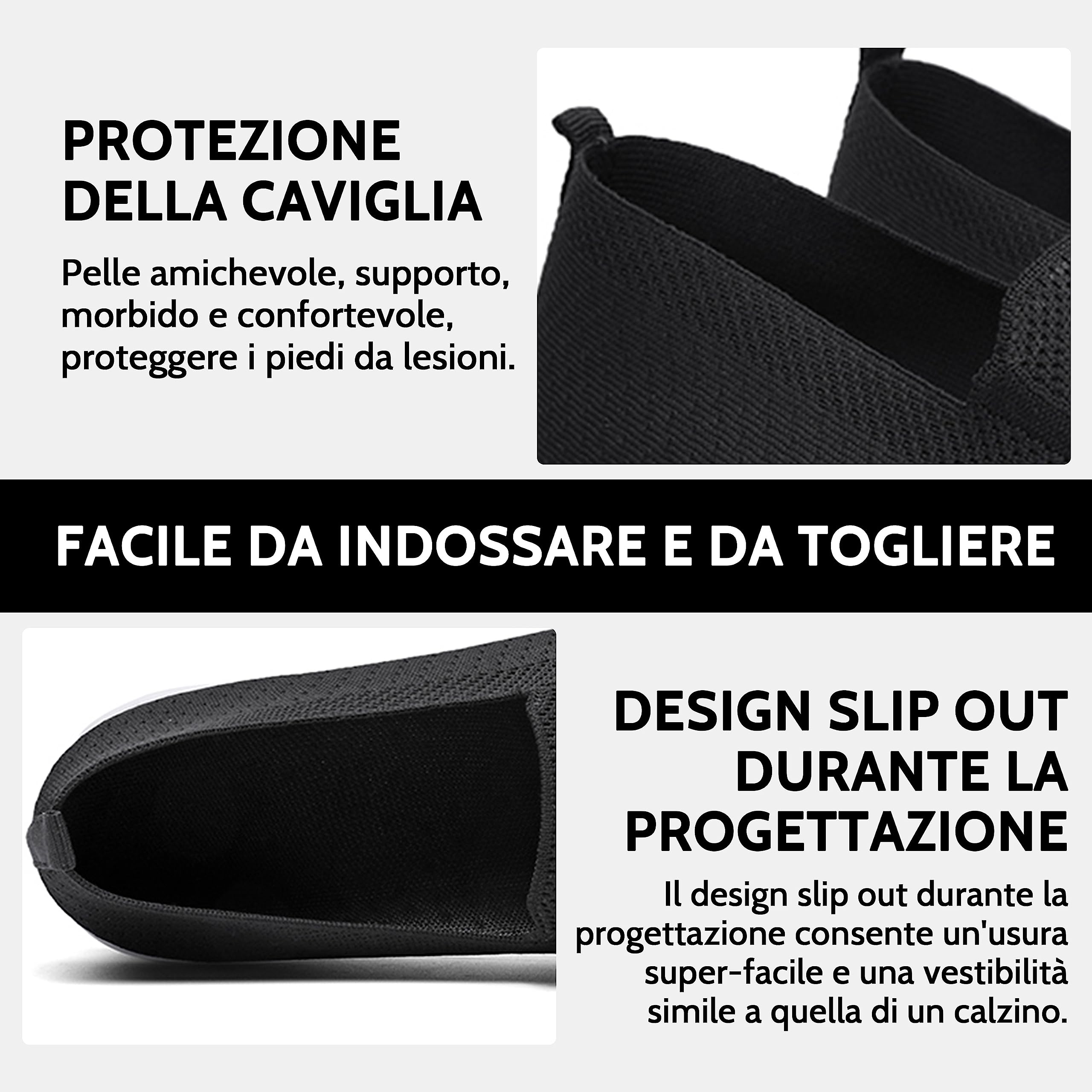 Donna Scarpe da Ginnastica Sportive Sneakers Dimensione 35-42eu Running Basse Basket Sport Outdoor Fitness Mesh Scarpe da Corsa Scarpe da Barca Mesh Scarpe da Camminata MocassiniZeppa