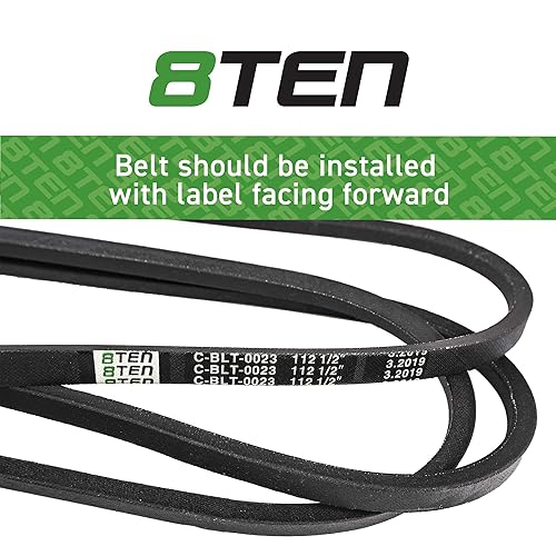 Miniatura 3 de 8TEN Correa de toma de fuerza para Cub Cadet 2130 2135 2140 2145 2146 2150 2166 2176 Tractores OEM 754-3055A 954-3055A