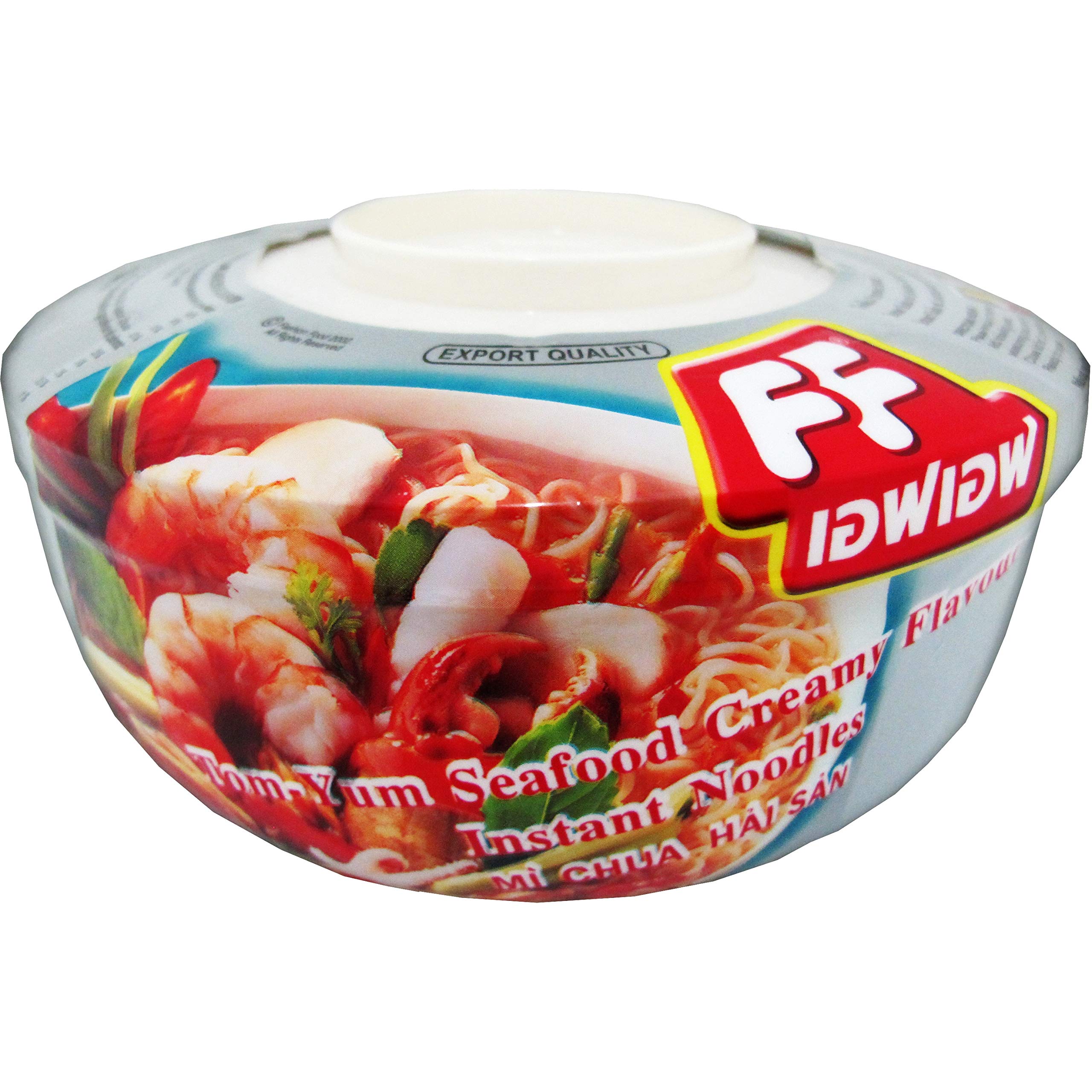 Fashion Food Fideos instantáneos Tom Yum Fish 36 x 65 gr 0.065 ml - Pack de 36