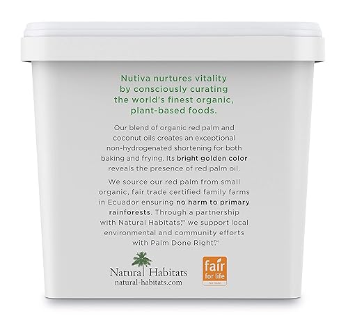 Miniatura 3 de Nutiva Manteca original orgánica 15onzas