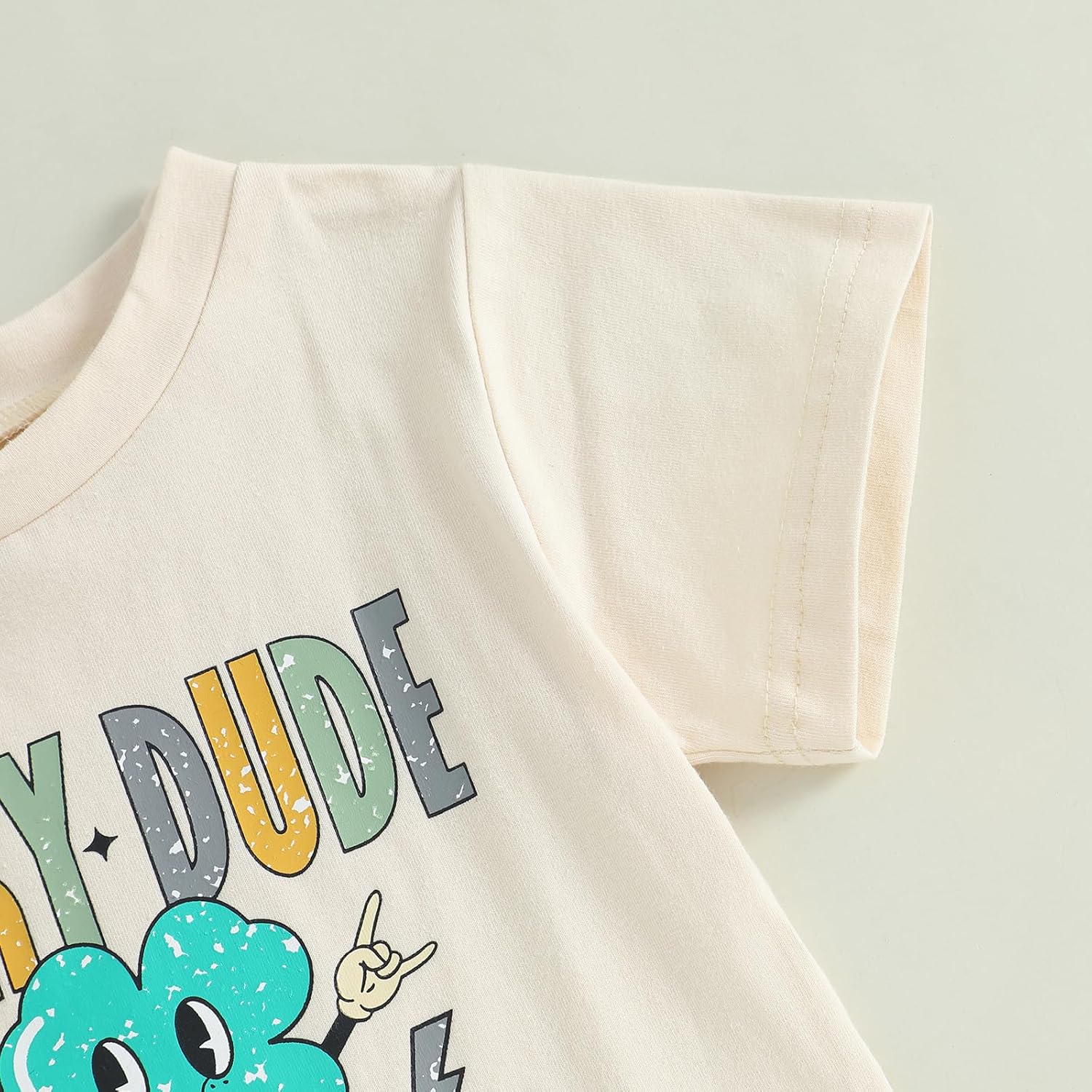 Toddler Boys St Patricks Day Shirt Cute Letters Print Short Sleeve Tee Tops Little Kids Saint Patricks Outfit - Image 6