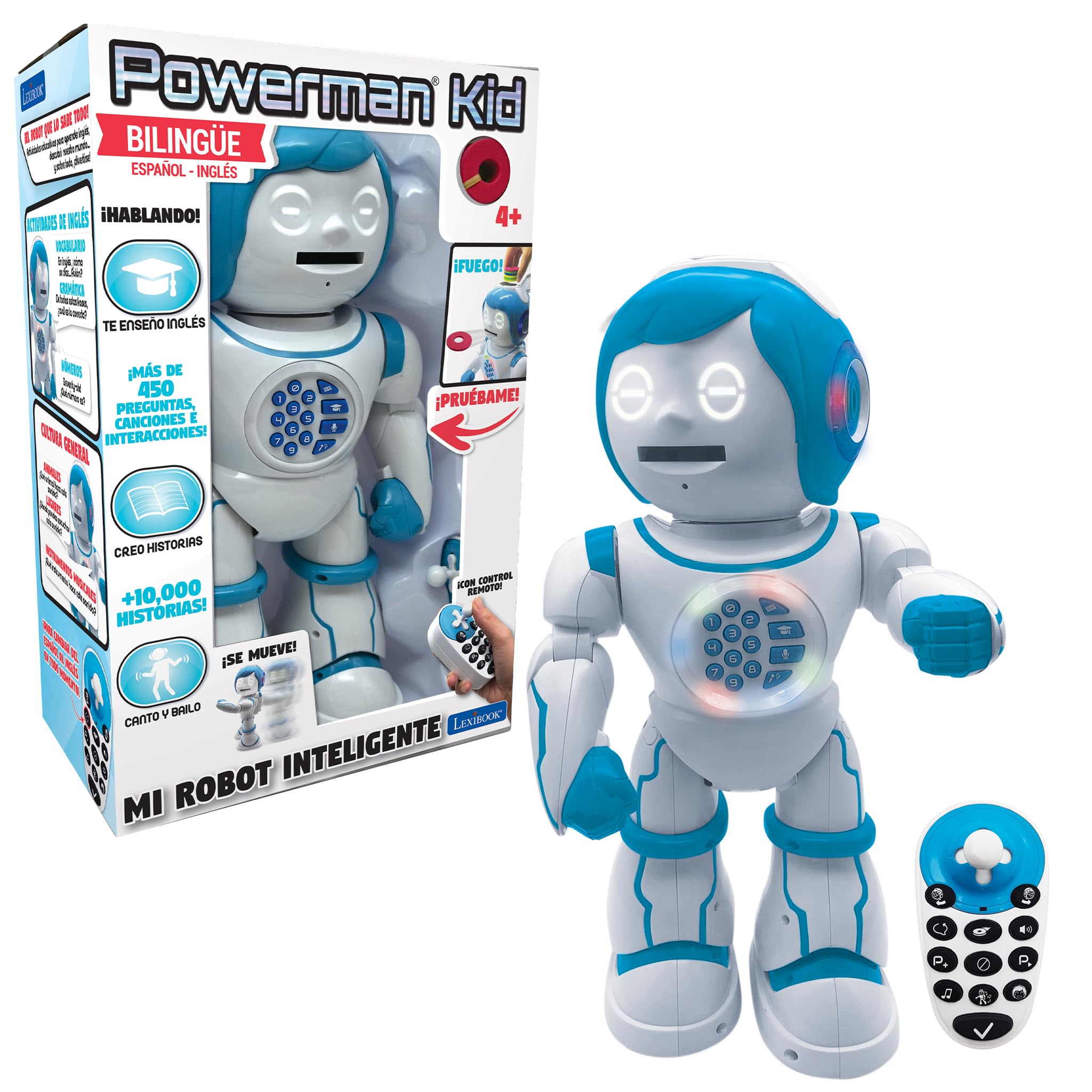 LEXIBOOKROB90ES Animals To Be Updated, Educational Robot