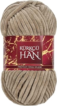 K rk  Han Kadife  p 50 gr%100 Polyester Microfiber  ok Kal n Kadife  rg   pi   Amigurumi, Battaniye, Yast k ve Ev Dekorasyon Projeleri  in Vizon