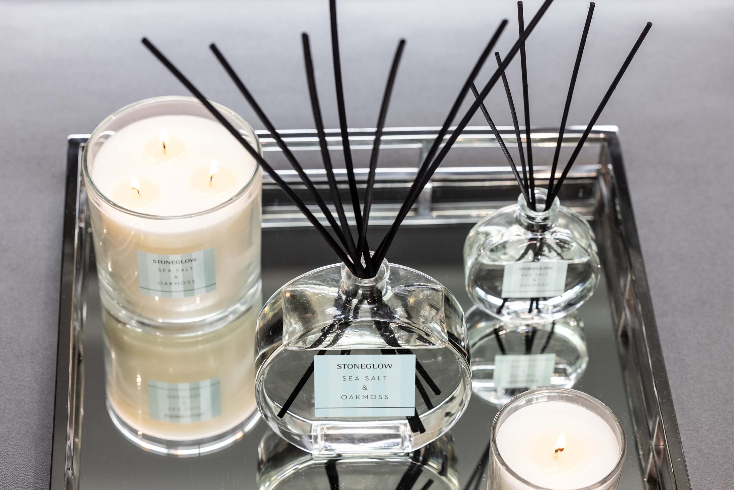 Modern Classics – Meersalz & Eichenmoos – Schilfrohr-Diffusor, groß