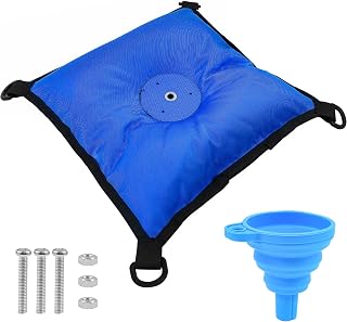 Sand Bag Boat Base,Bird Spikes Sand Bag Base with Foldable Funnel for Long Legs Bird Deterrent Weatherproof Canvas Sandbag Base Keep Birds Away Your Boat (Bird Deterrent & Sand Not Included)