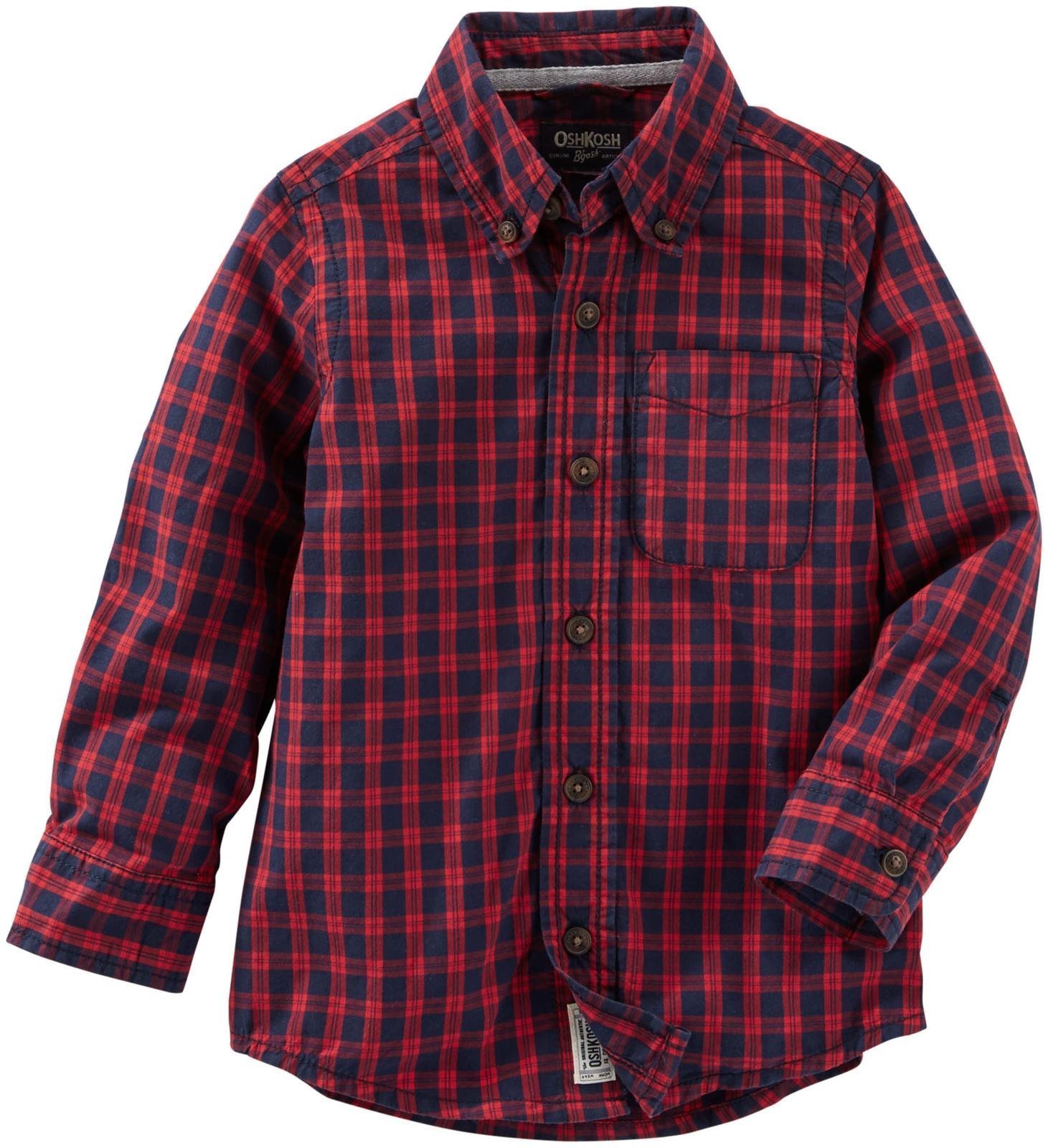 OshKosh B'Gosh Boys' Woven Buttonfront 21469811