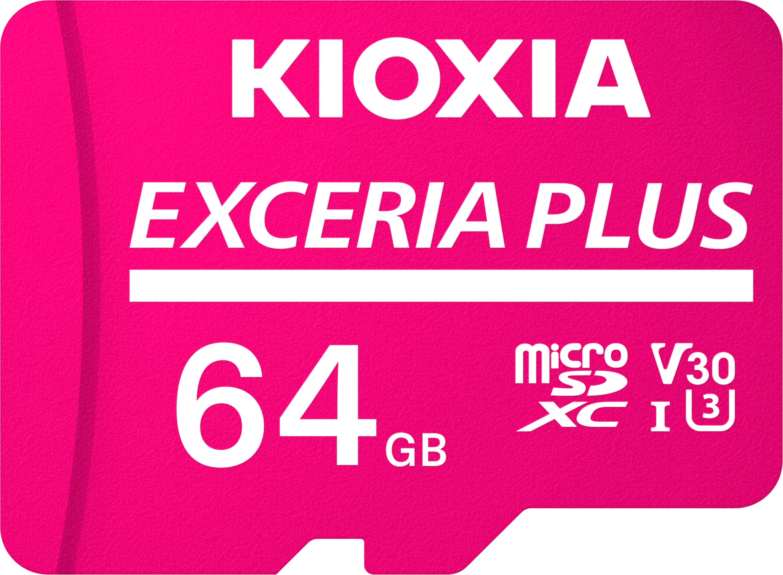 KIOXIA EXCERIA PLUS 64GB microSDXCカード
