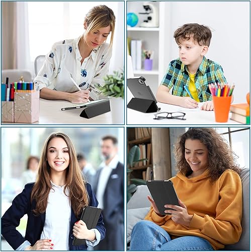 Miniatura 88 de ProCase Funda inteligente para iPad mini 7 A17 Pro 2024/iPad Mini 6 2021 8.3 pulgadas iPad mini 7ª/6ª generación, cubierta trasera dura para iPad