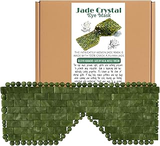 Esta máscara de ojos de jade hippie para ojos...