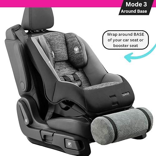 Miniatura 6 de SWANOO - Reposapiés de asiento de automóvil para niños, accesorios para asiento de automóvil, reposapiés para niños con correas extralargas que se
