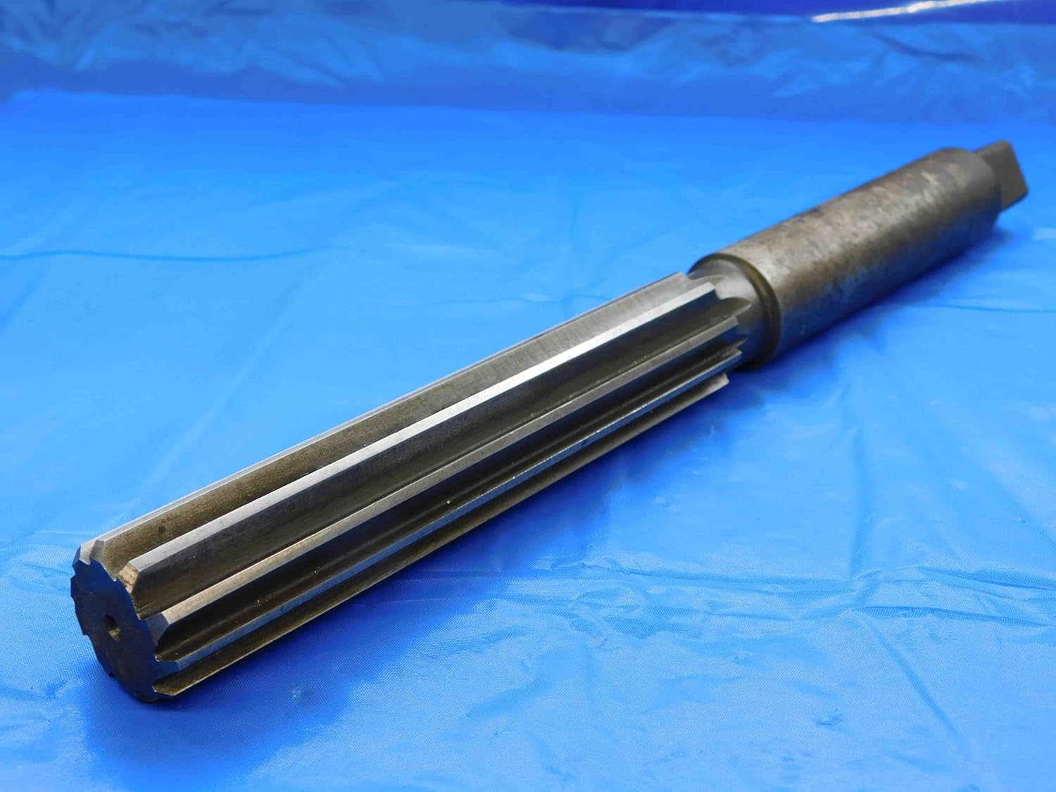 M & J Tooling LLC 1.1245 O.D. HSS Hand Reamer 10 Flute 1.1245 1 1/8 1.1250 -.0005 Undersize - JC1210AK3