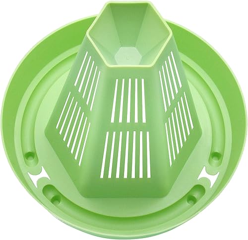 Root Warrior. Evita suelos anegados. Juego de 5. Reutilizables. 8 pulgadas de alto. 8.5 pulgadas de ancho. 8.5 pulgadas de profundidad. Ideal para