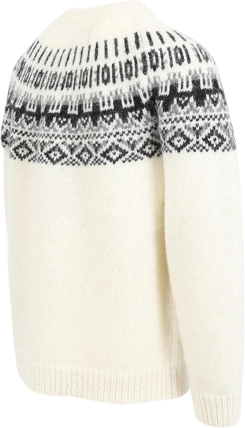 ICEWEAR Elis Sweater Lopapeysa Design 100% Icelandic Wool Long Sleeve Winters Sweater Warm