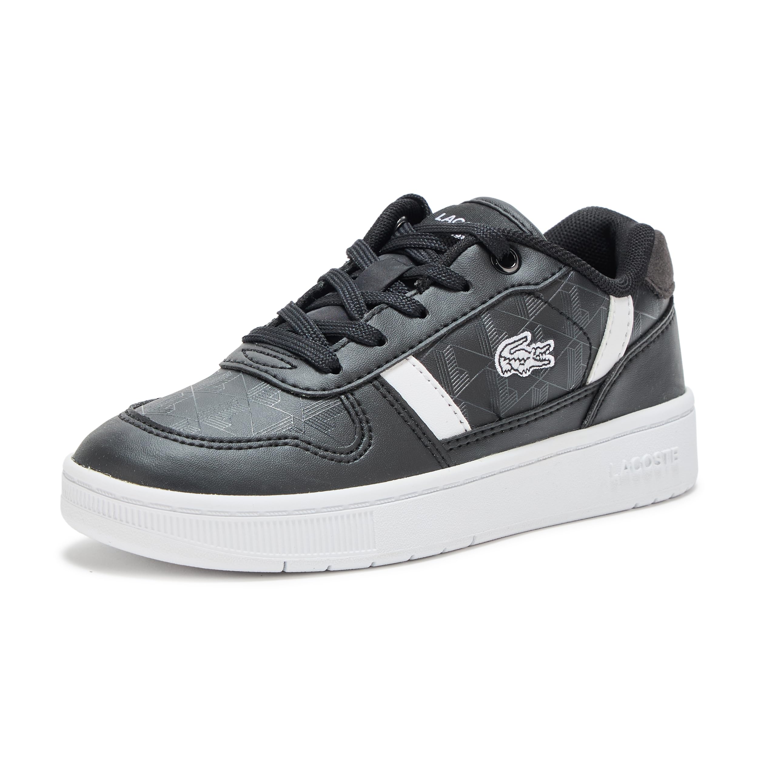 

                                                    Lacoste Children's T-Clip Set Trainers, Black & Wh