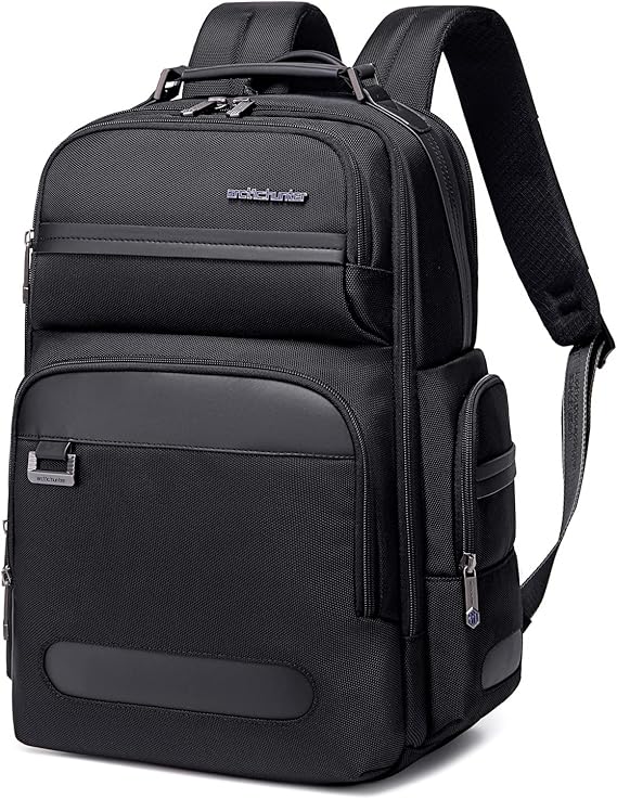 Arctic Hunter mochila negocios premium 23L laptop 15.6 nailon 1680D impermeable asa cuero regalo papá