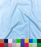 Vista 19 de Barcelonetta Tela de algodón elastano por yarda Tela de algodón elástica, transpirable y ligera, rollo de 60 pulgadas de ancho, costura, 95%