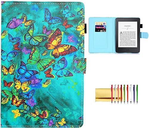 Funda inteligente para Kindle Paperwhite, funda protectora magnética de piel antiarañazos, compatible con Paperwhite 2018 y todas las generaciones