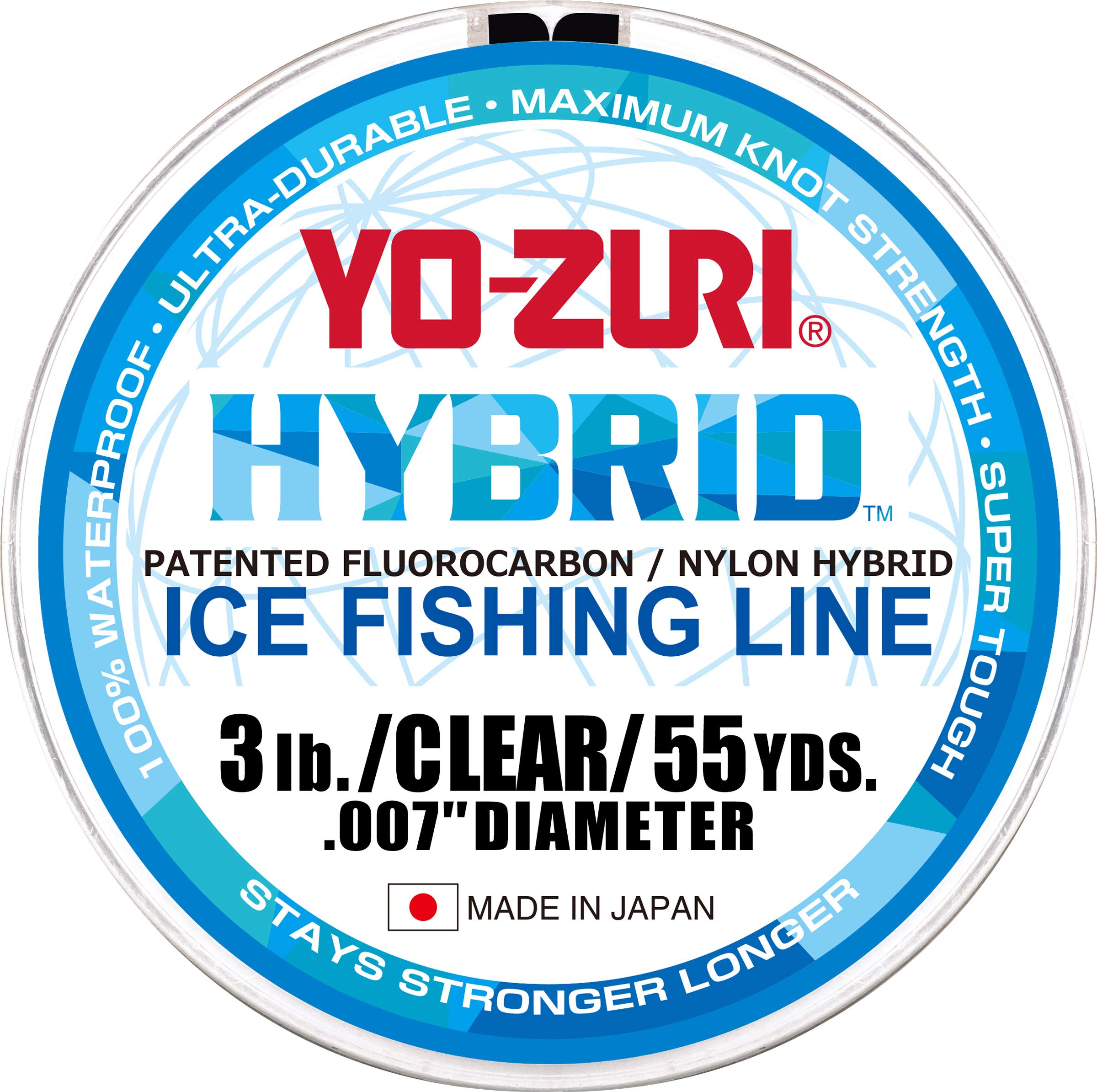 Yo-Zuri 3 HB ICE 55YD CL Hybrid Ice Line 55Yd 3Lb