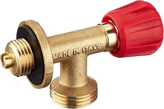 Rothenberger, 254090116, Grifo para botella, oro y rojo